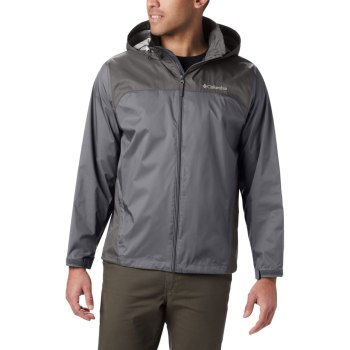 Columbia Muške Jakne - Glennaker Lake Rain Tall Sive | STLQ-53982